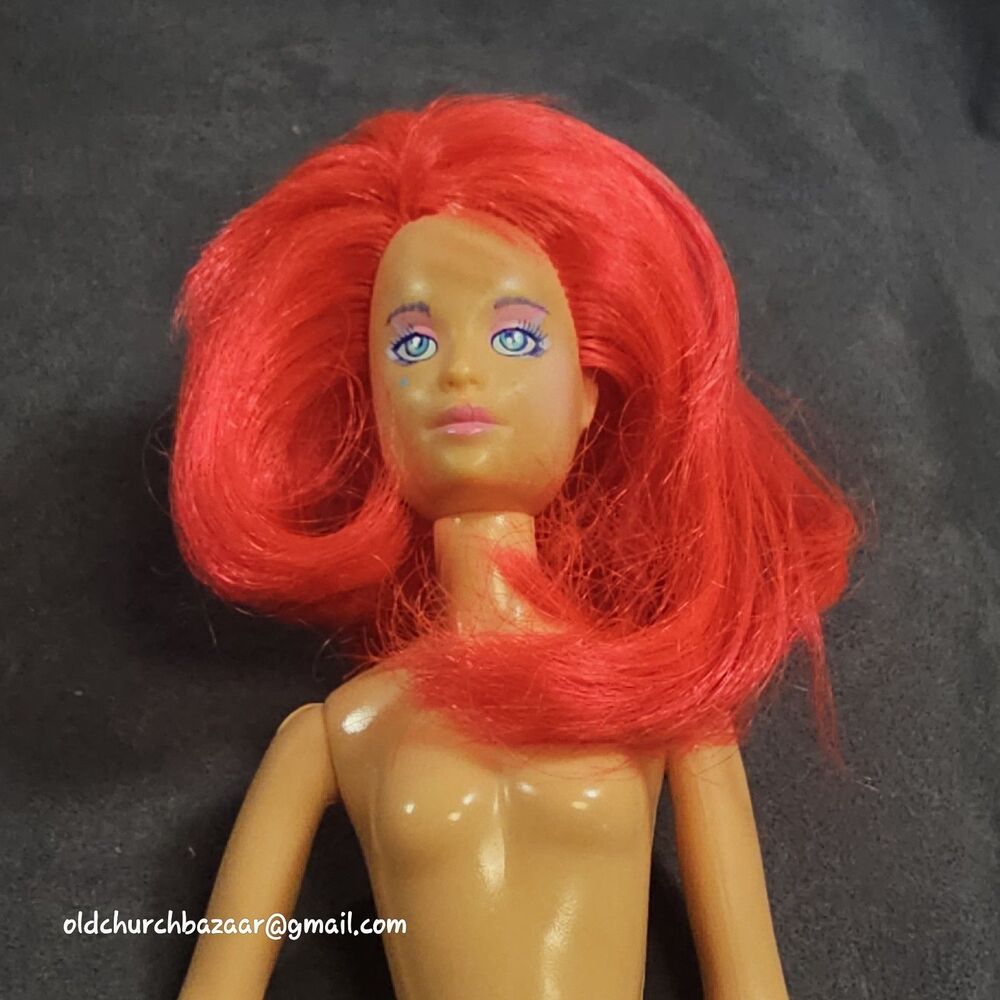 Vintage 1985 Hasbro Jem and the Holograms 1st Edition Kimber Doll No Clothes
